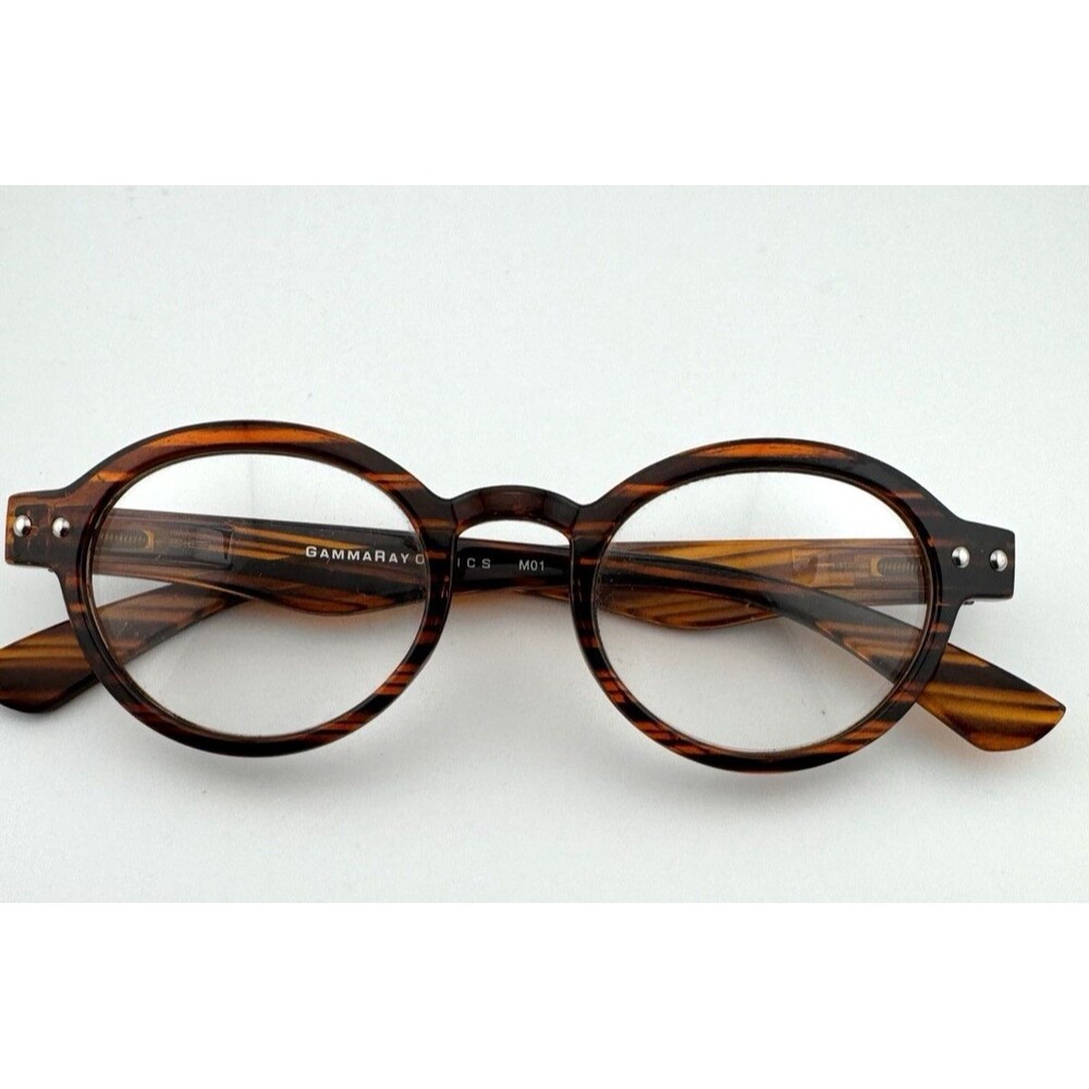GammaRay Optics M01 GR R3C-907-R100 C3 Blue light blocking retro glasses